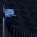 An European Union flag flutters outside the EU Commission headquarters in Brussels, Belgium, January. Reuters